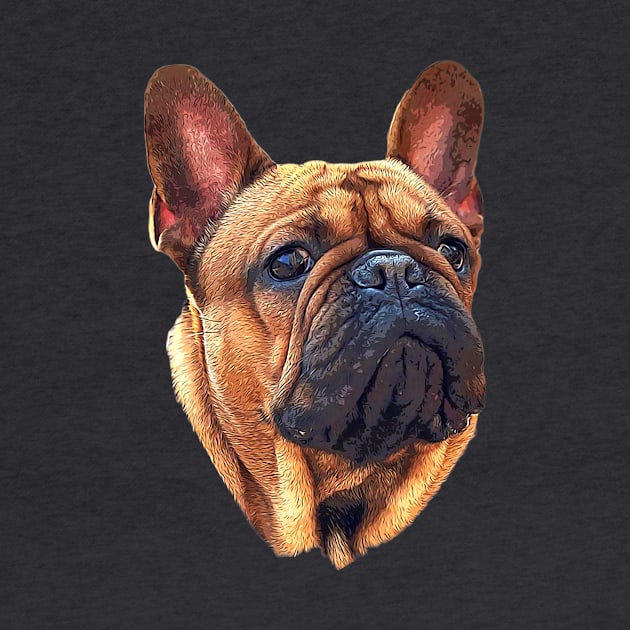 French Bulldog Cute Puppy Dog by Elarex